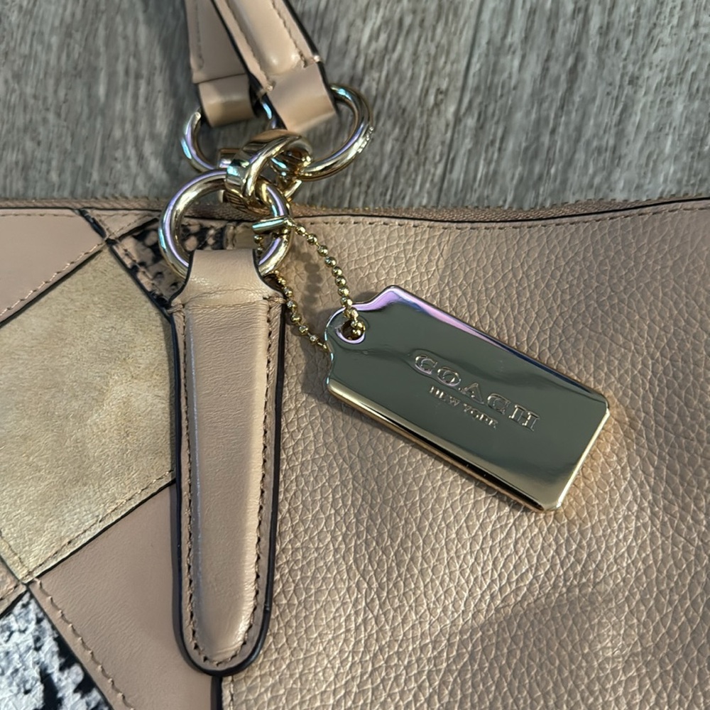 Coach Snake Patchwork Ava Tote - image 4